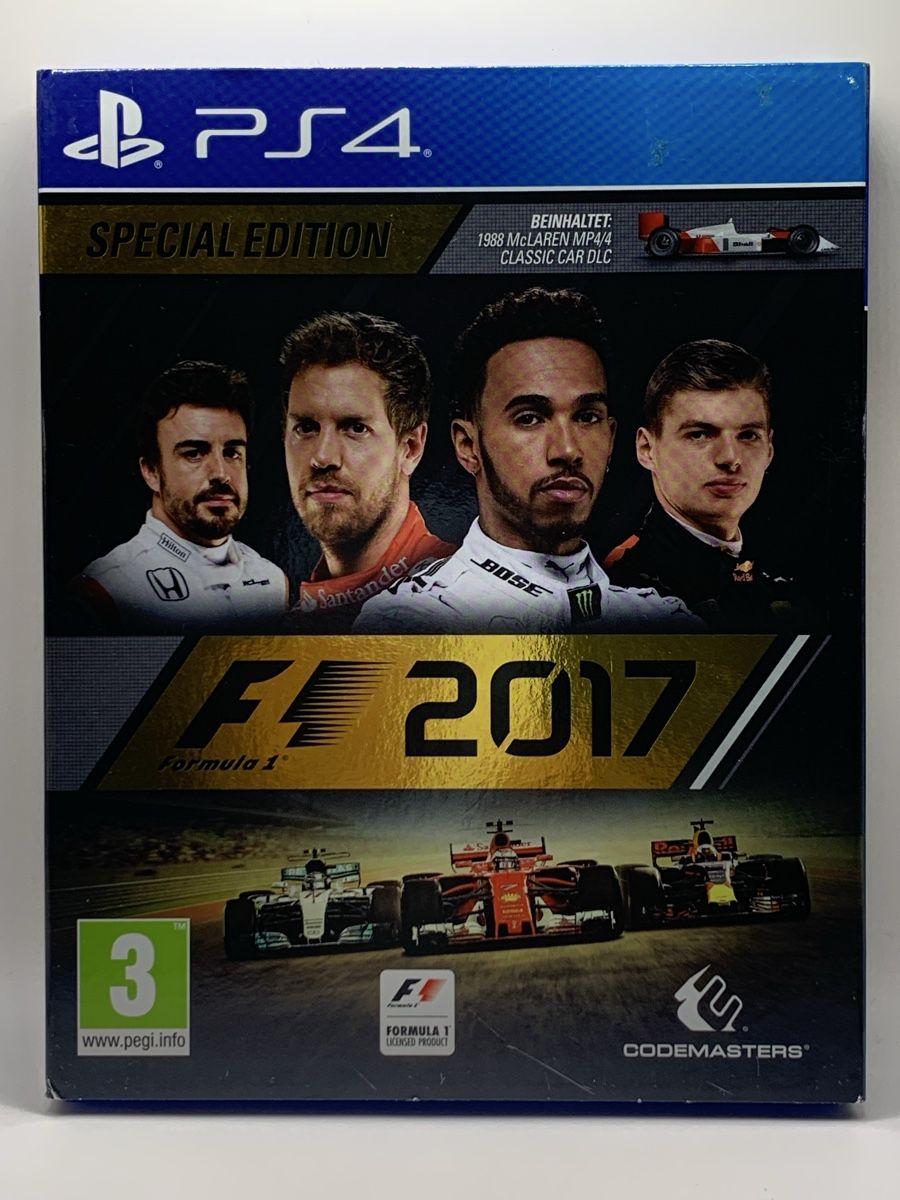 Sony Spiele: PS4 - F1 2017 Special Edition – Gebraucht aus Ostermundigen von RG-Collector