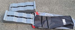 Fiamma Level Up Auffahrkeile Grau mit Tasche guter Zustand
