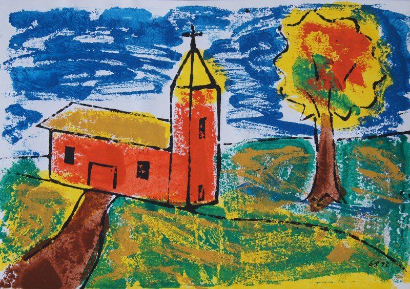 Xilografie: Serie 20 Linoldrucke A4 - A3 Format – Nuovo (secondo la descrizione) da Fribourg venduto da erw_68dx 2