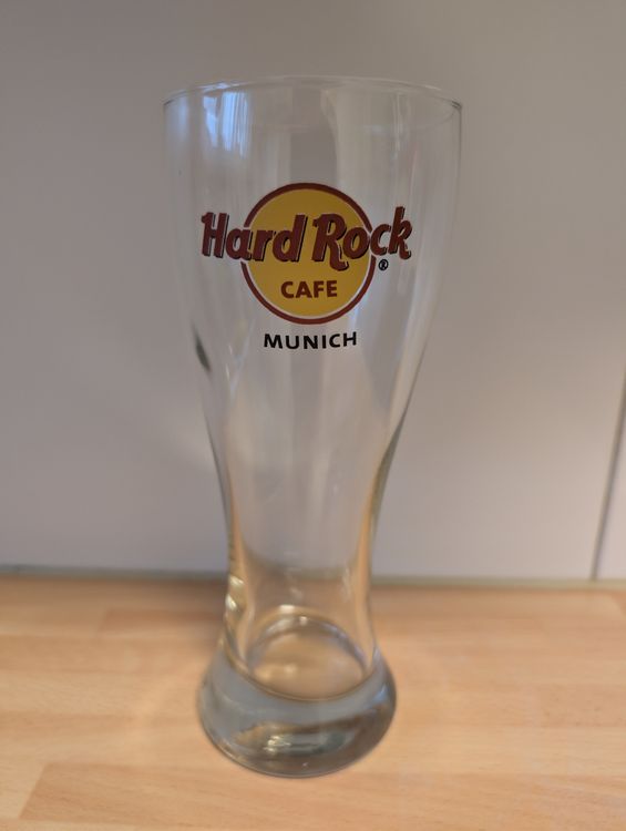 Hard Rock Cafe München Glas Sammlerstück Neuwertig (Gebraucht) in