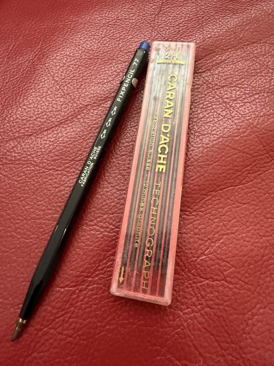 Caran D'Ache Bleistifte, Farbstifte & Kreide: Caran d Ache Fixpencil 77 – Gebraucht aus Pratteln von belita03