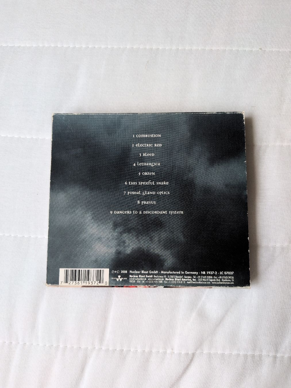 CD: Meshuggah ObZen & Catch Thirtythree CDs  – Usato da Zürich venduto da zch_gx6w 1