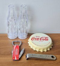 Coca-Cola Tutte le decorazioni: Coca Cola Flaschenöffner Sammlung, 15-teilig – Usato da Balgach venduto da coland 4