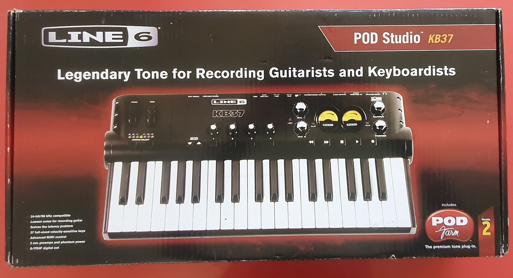 Line 6 Attrezzatura per studi di registrazione: Line 6 POD Studio KB37 - Das ultimative Musik-Interface! – Nuovo (secondo la descrizione) da Killwangen venduto da versus77
