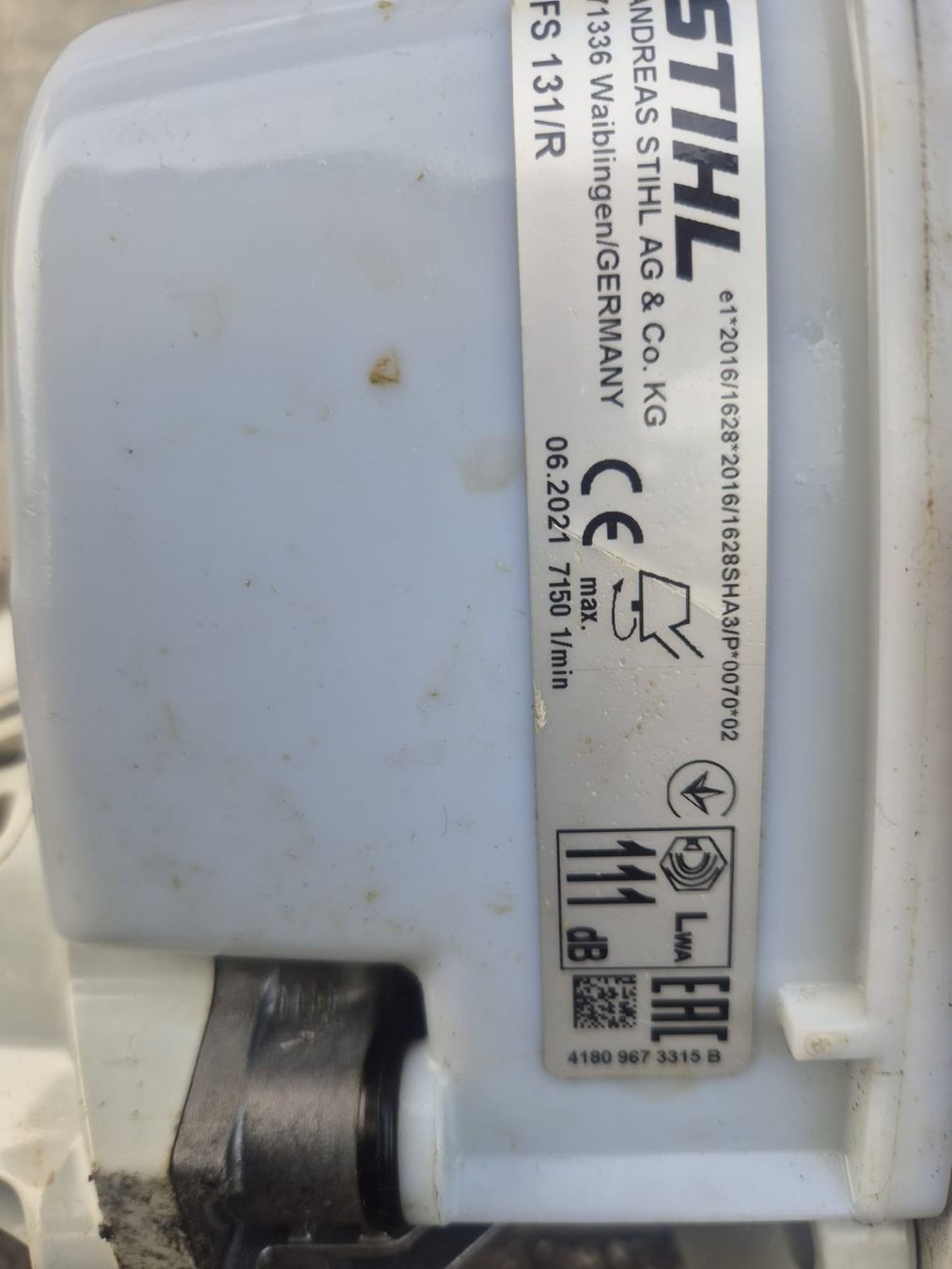 Stihl Alle Maschinen: Stihl Motorsense FS 131 R – Gebraucht aus Niederglatt ZH von Hinti50 5