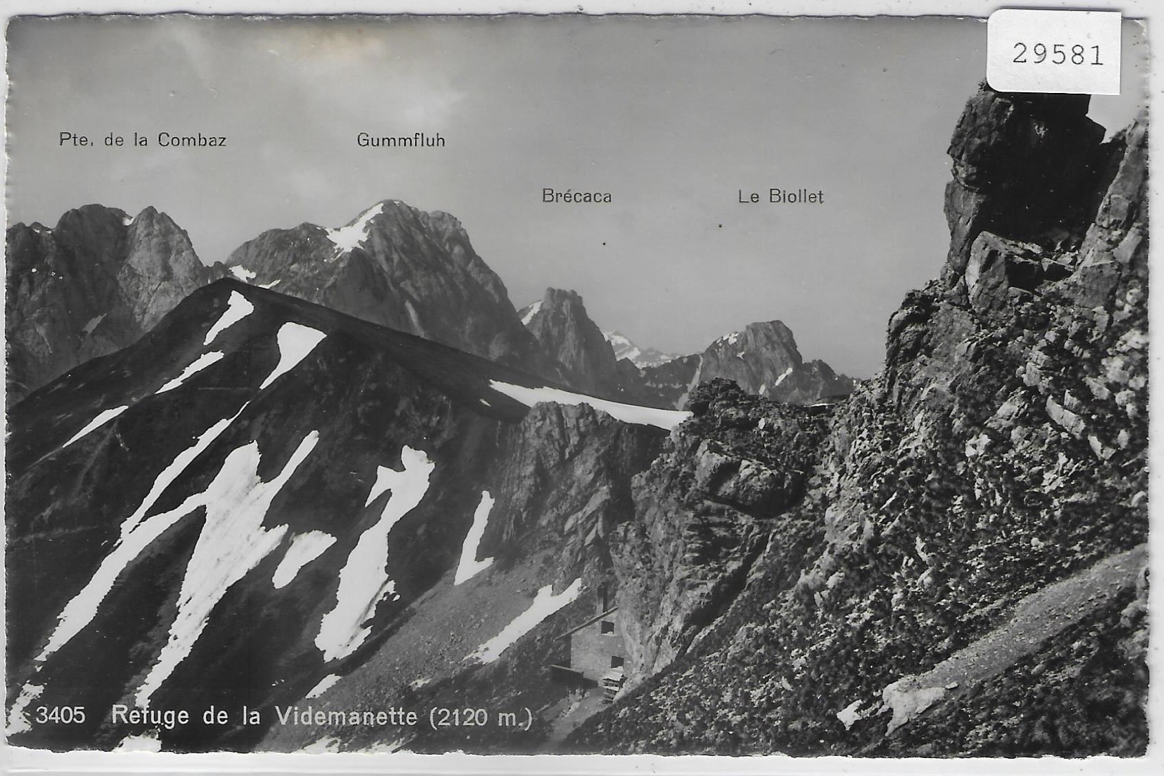 Ansichtskarten: Refuge de la Videmanette – Gebraucht aus Ettingen von Kartenplanet