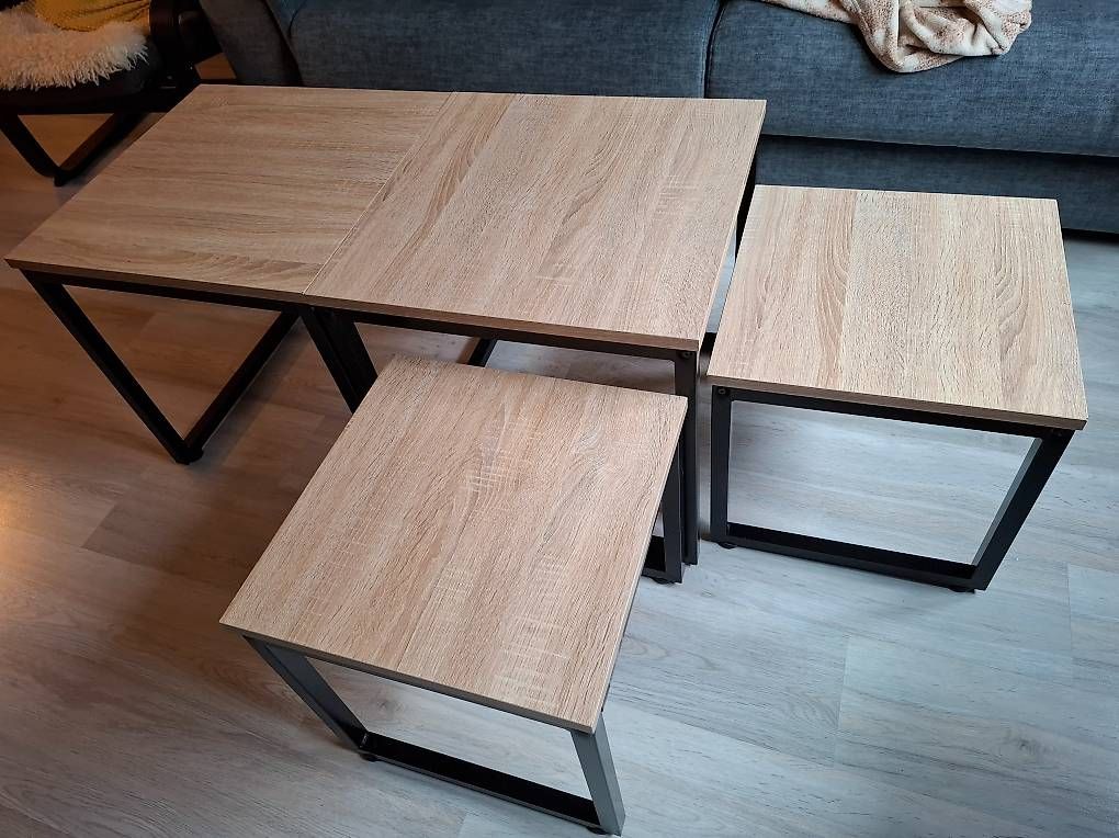 Tavoli: Deux set de Tables baisses Gigognes – Usato da Geneva venduto da Donyk 2