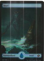 TCG Magic The Gathering MTG De BRO 281 FOIL Insel (V.2)