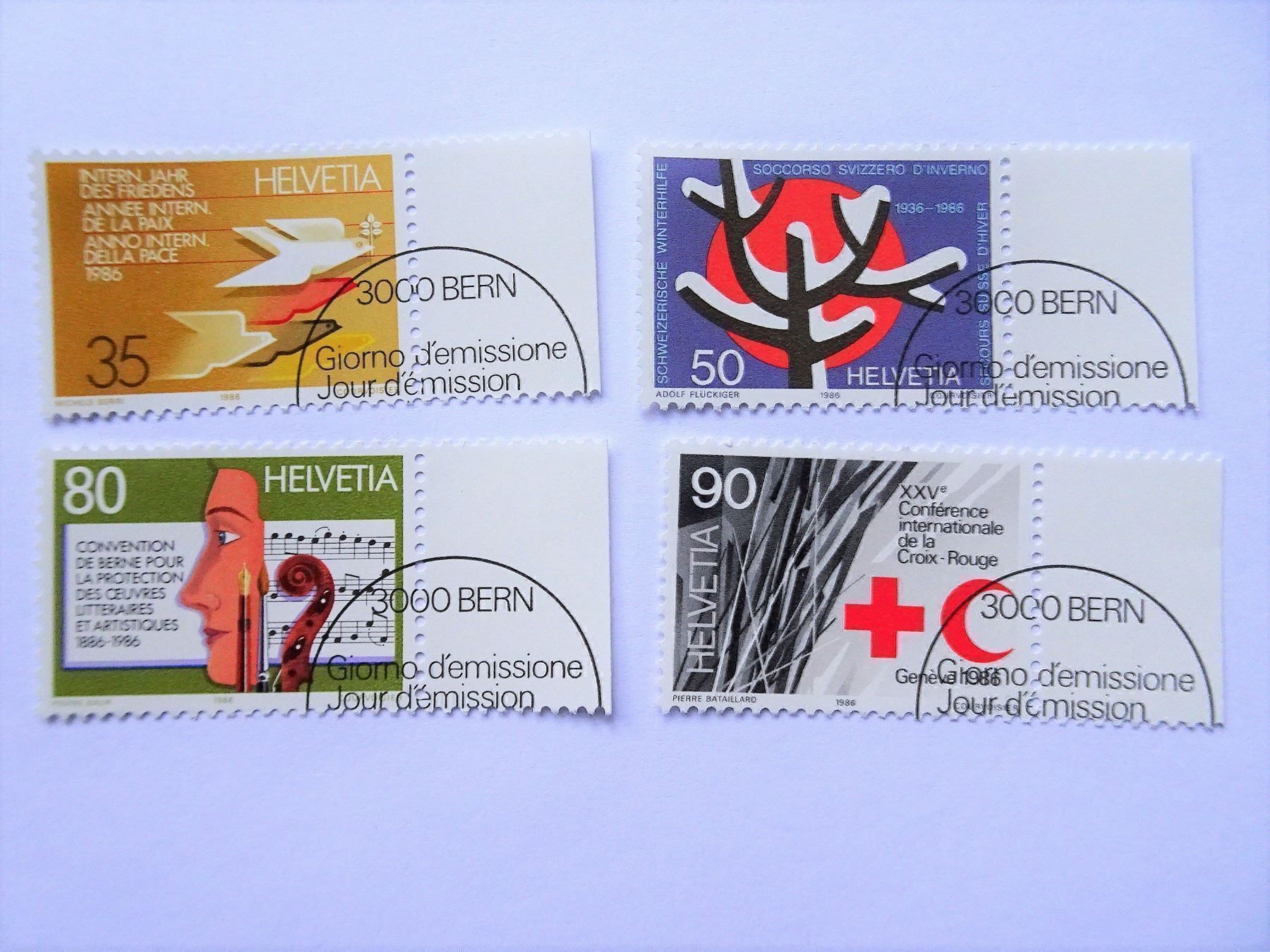 Alle Briefmarken: 1986 – Neu (gemäss Beschreibung) aus Aadorf von Chnorli-Furz