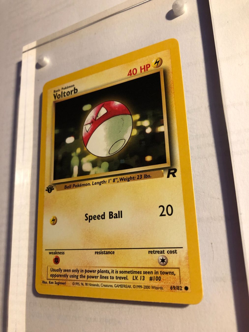 Carte collezionabili: Voltorb 1st Team Rocket - MINT - ab 1.- – Usato da Giubiasco venduto da dan_pr8b 2