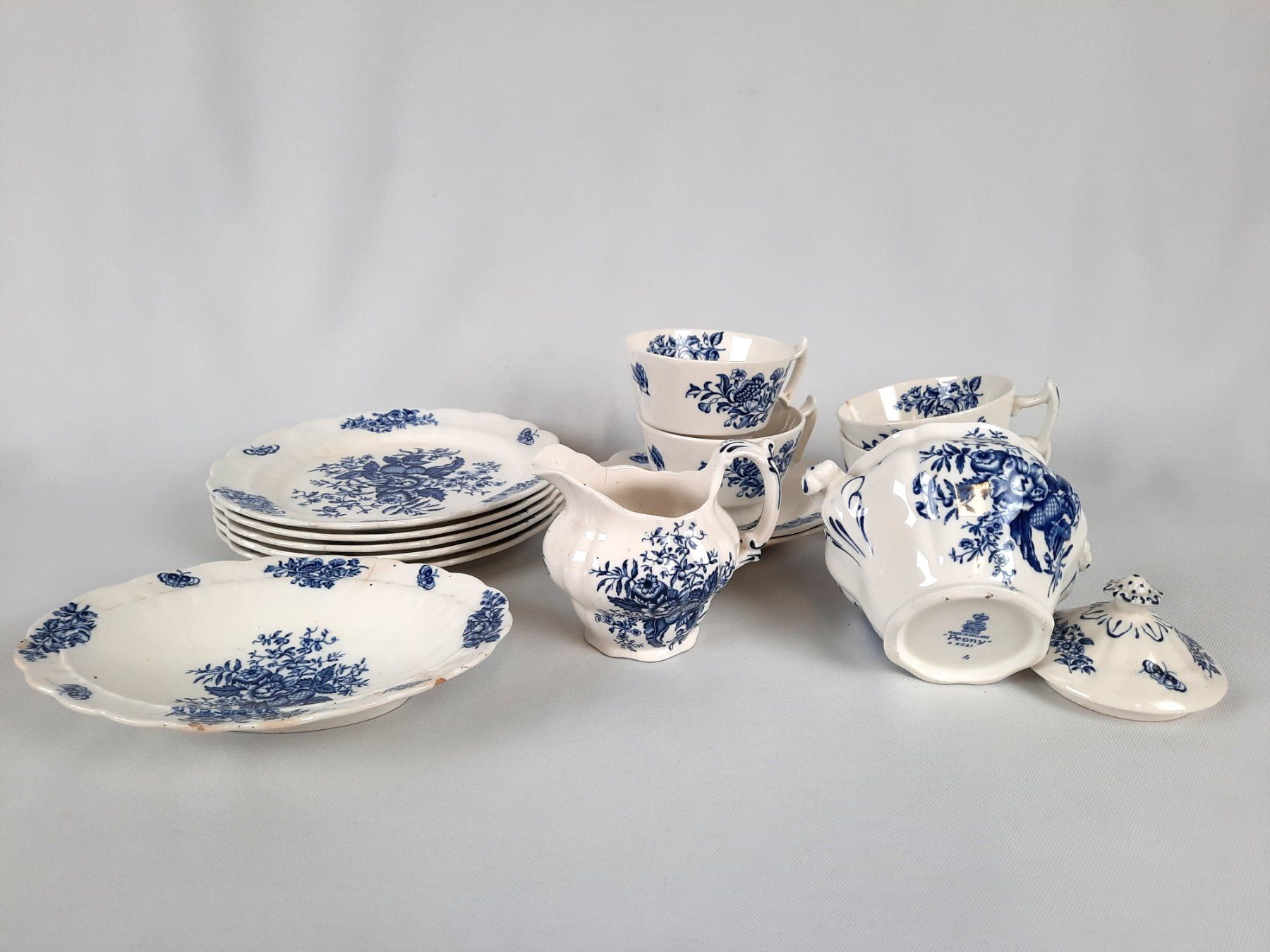 Set di piatti: Geschirrset "PEONY" A8021, Made in England – Usato da Beinwil am See venduto da Restwert_Beinwil