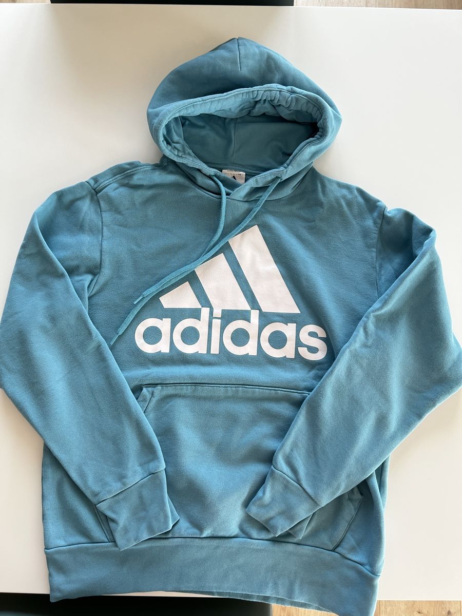 Adidas Maglioni & Felpe: Adidas Hoodie hellblau Gr. S – Usato da Untereggen venduto da Engeli80