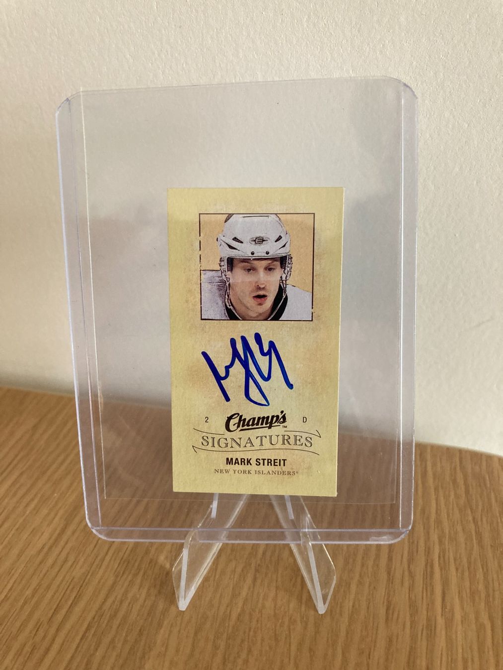 NHL Sammelbilder & Trading cards: Upper Deck NHL 2009-2010 - Mark Streit Auto – Gebraucht aus La Tour-de-Peilz von Tyalos_Cards