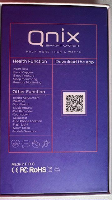 Smartwatch: Qnix - Smartwatch – Usato da Oberkulm venduto da Vw53 1