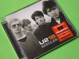 U2 - 18 SINGLES (BEST OF, GREATEST HITS) CD