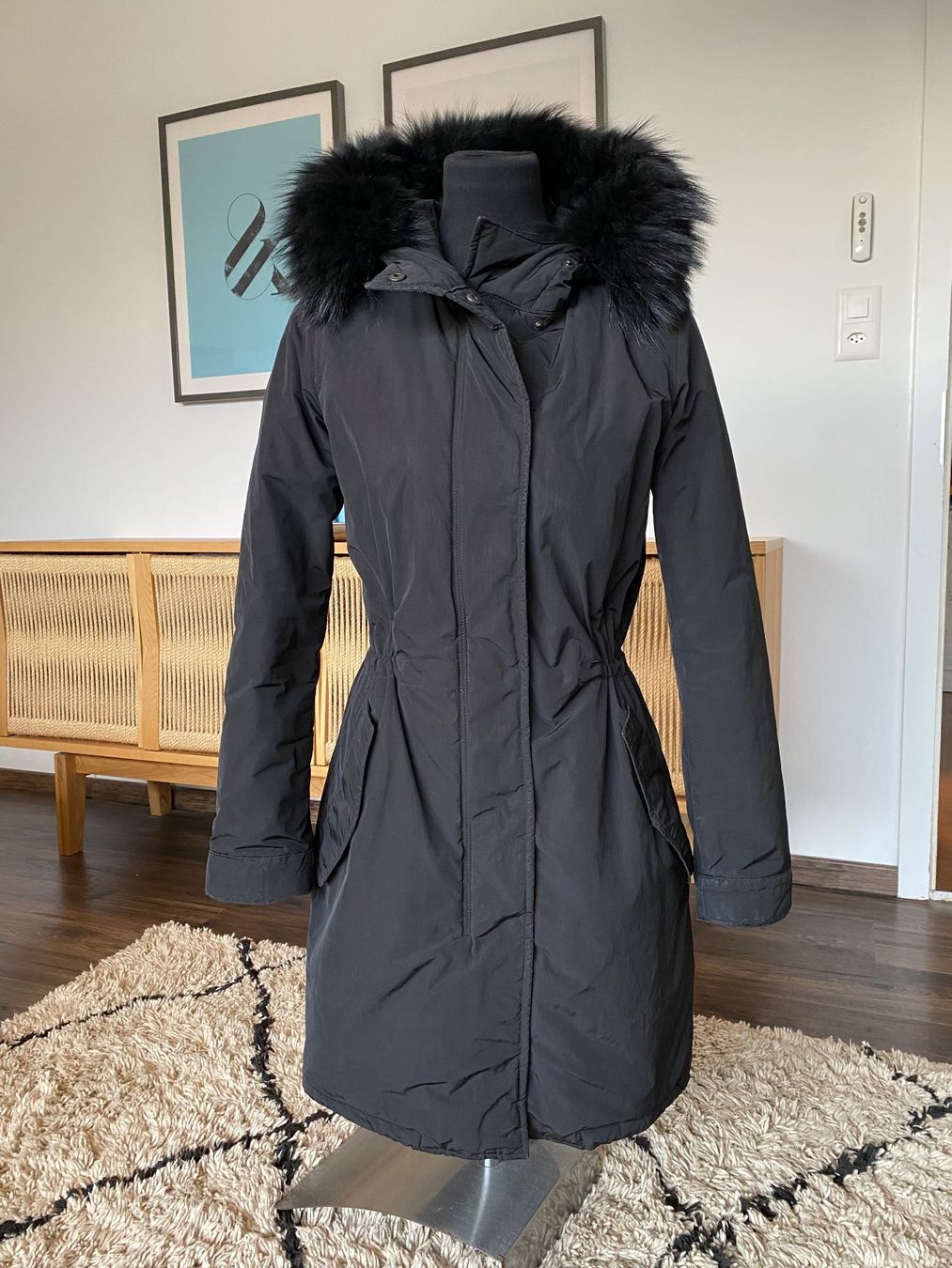 Woolrich Mäntel: Original Woolrich Wintermantel Black – Gebraucht aus Buchs ZH von crazyhandbaggirl123