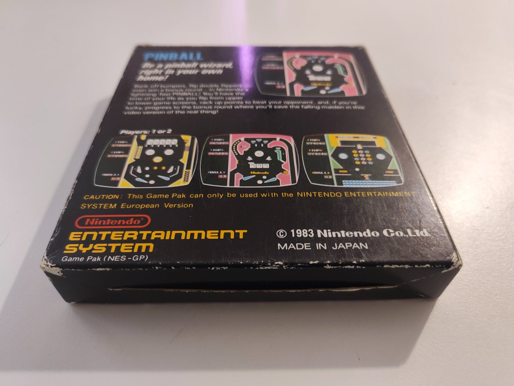 Nintendo Giochi: NINTENDO NES PINBALL BIENENGRABER – Usato da Monthey venduto da 19_karen_84 3