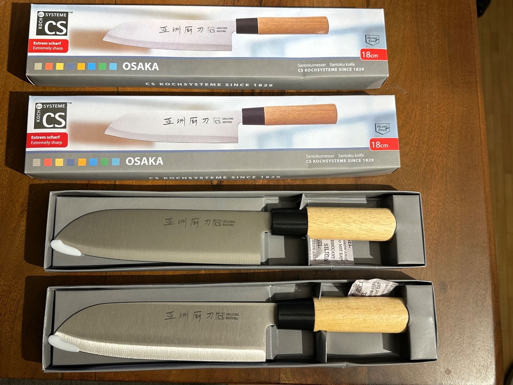 Coltelli da cucina: Osaka knives – Nuovo e nell'imballaggio originale da Winterthur venduto da ivan12891