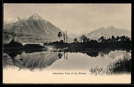 AK Interlaken, View of the Niesen