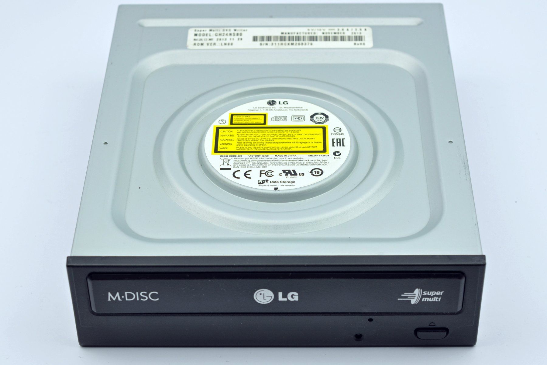 LG Lettore multimediale & Streamer: LG DVD-Brenner GH24NSB0 schwarz – Usato da Wittenbach venduto da rbstore