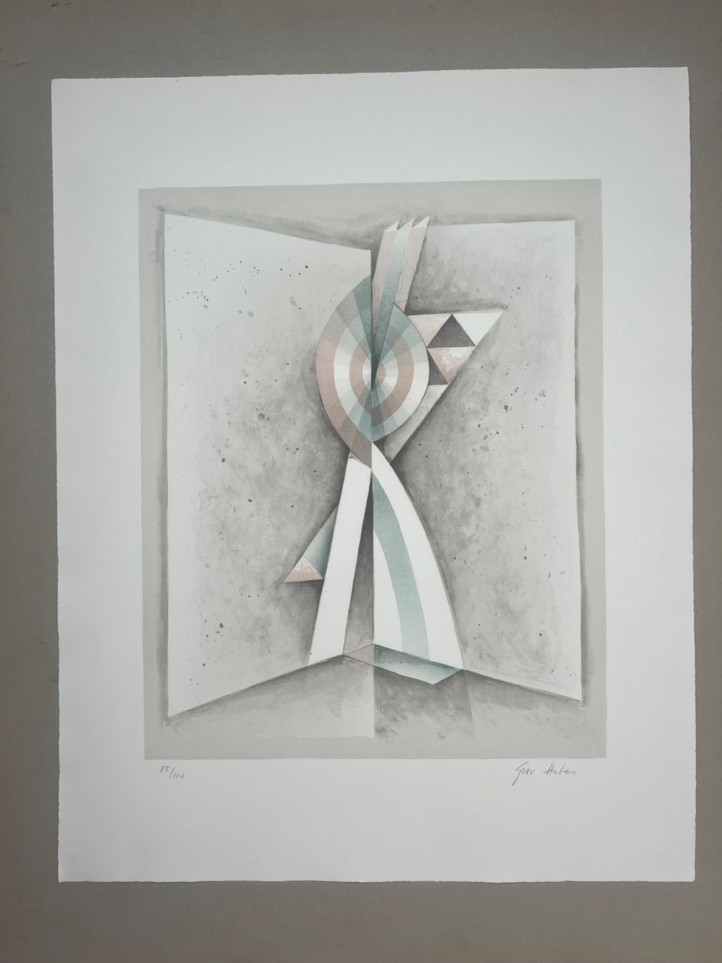 Grafica & Litografie: Giovanni Huber, handsigniert, nummeriert – Usato da Rain venduto da Pic-Ass 1