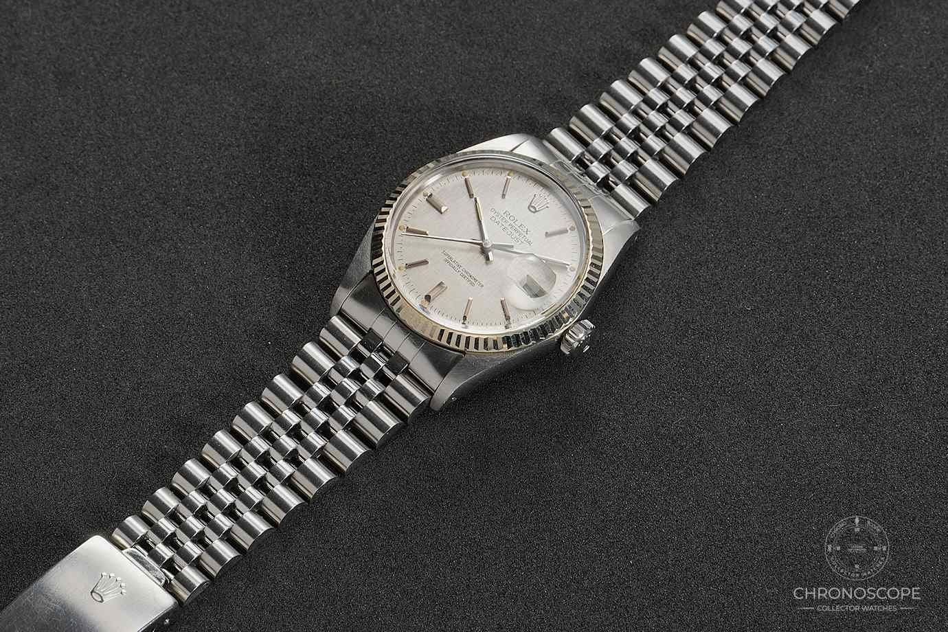 Rolex Orologi: Rolex Datejust 36 Ref. 16014 from 1979 with original linen – Usato da Luzern venduto da ChronoScope6004 4