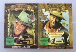 JOHN WAYNE - 6 Filme in 2 Holzboxen