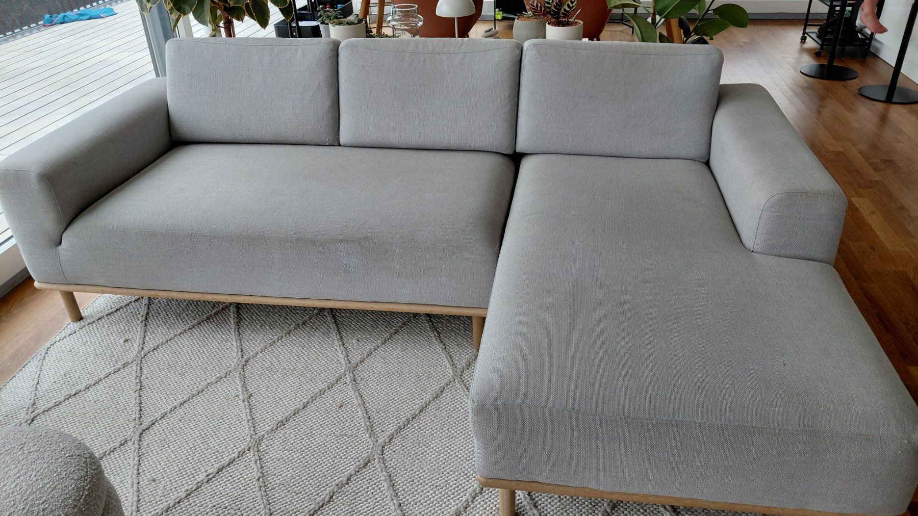 Sofas: Sofa mit Recamiere – D'occasion à Adligenswil par fabianbrunner