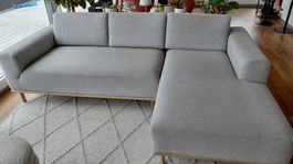 Sofa mit Recamiere