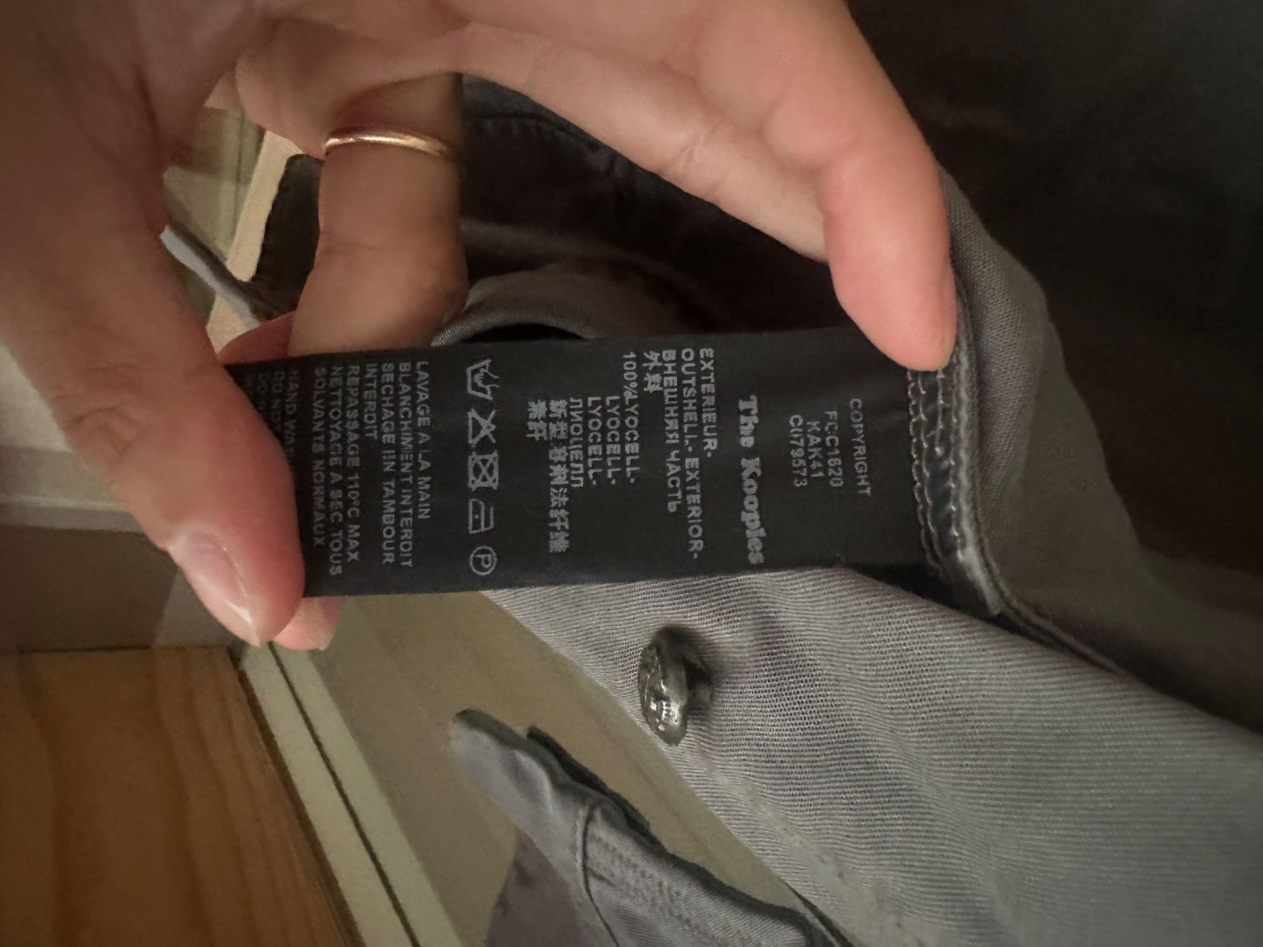 Giacche: The Kooples Sommerjacke kaki Gr.38 – Usato da Zürich venduto da sop_y86b 2