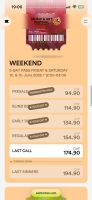 2 saint whoo weekend pässe