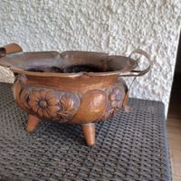 schöne alte Jardiniere Kupfer