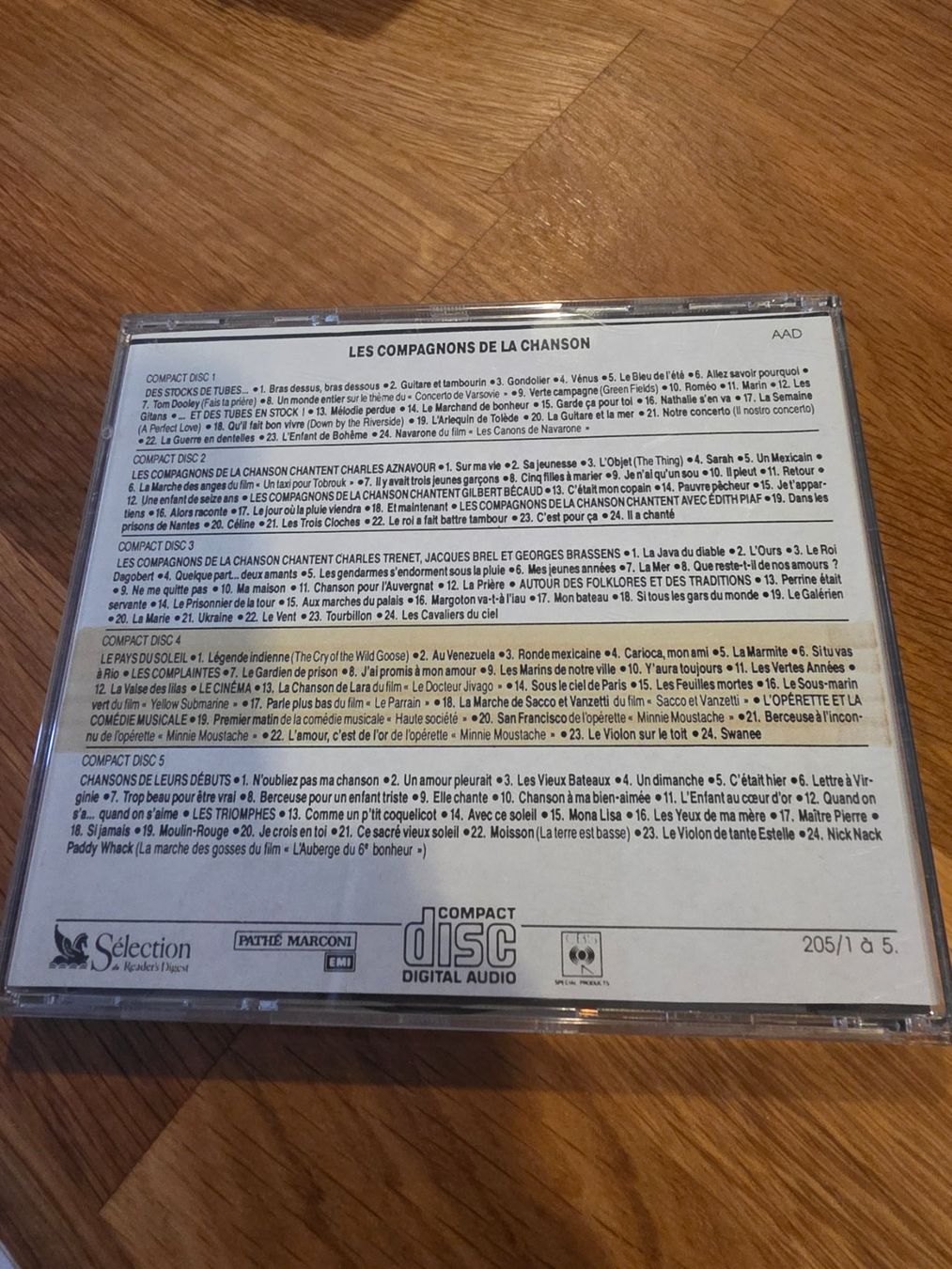 CD: Les compagnons de la chanson N°4 – Usato da Cudrefin venduto da sebou05 2