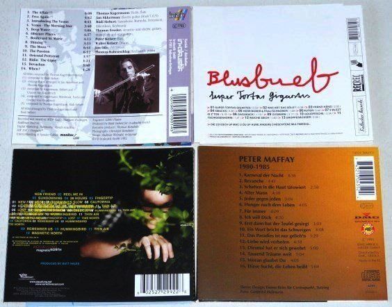 CD: 4CD's - Peter Maffay, Aqualung, Kagermann, Blusbuef – Usato da Unterbäch venduto da xazuq 1