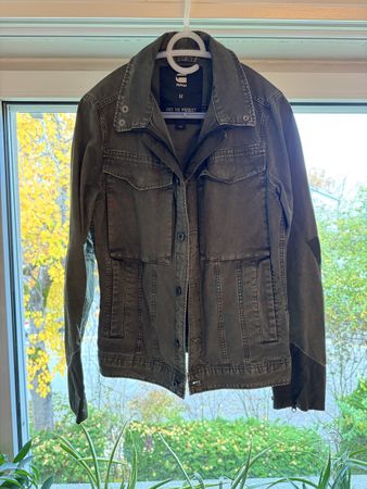 G-Star Raw Herren Jacke Olivgrün, Grösse M - Top Zustand!