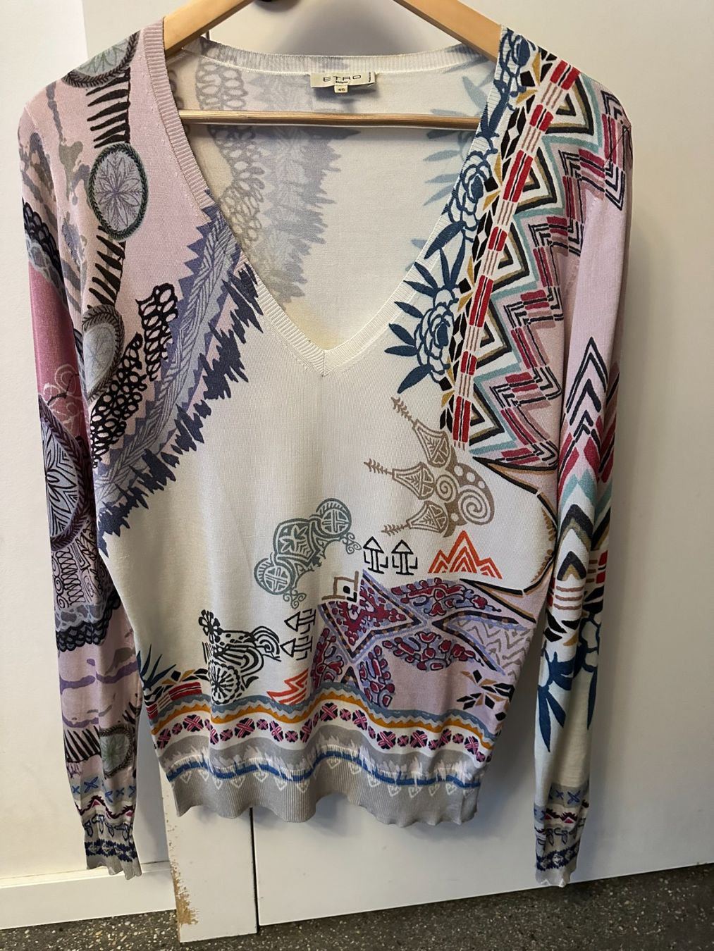 Etro Pullover & Sweatshirts: Chic pull ETRO 100% soie ETRO-Pullover 100% Seide 879CHF – Gebraucht aus Genève von Mycollection 7