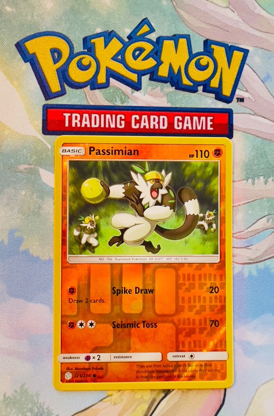 Cartoline: Passimian Reverse Holo Welten im Wandel 125/236 – Usato da Sempach venduto da R-G