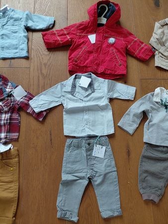 21-teiliges Kleiderpaket Jungen 62/68