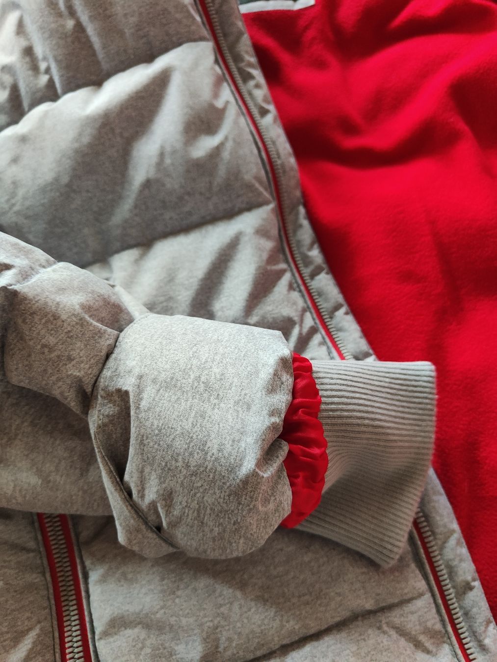 Superdry Giacche: Winterjacke Superdry, grau, Grösse S – Nuovo (secondo la descrizione) da Unterägeri venduto da Meikelbein 8