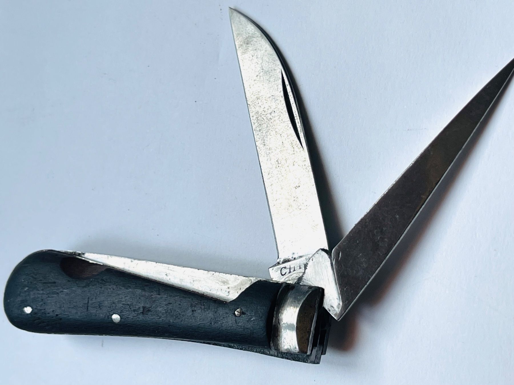 Coltelli tascabile: Antikes Sackmesser CHICO mit grosser Ahle, grosse Klinge – Usato da Basel venduto da TOMFAN 1