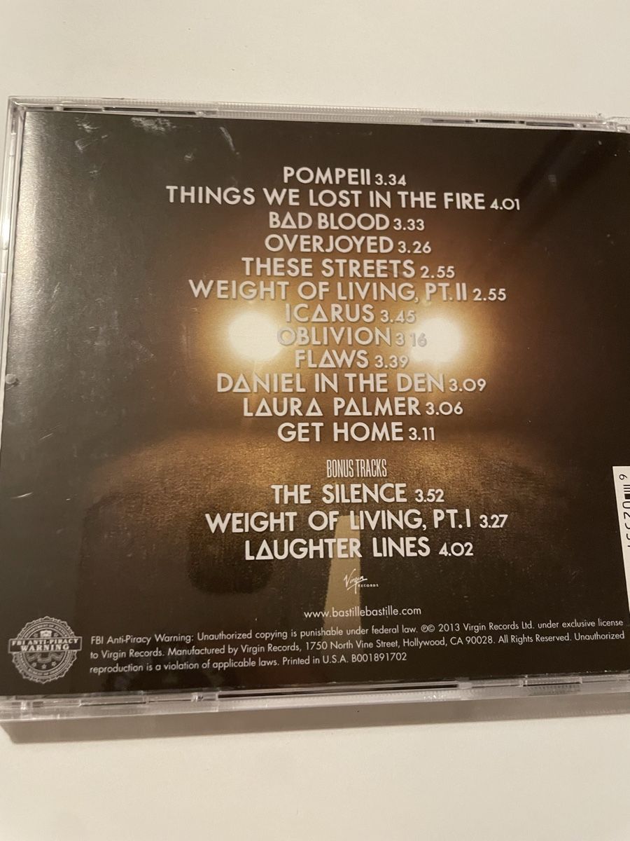 CDs: Bastille Album "Bad Blood" – Gebraucht aus Baden von CeDe22 2