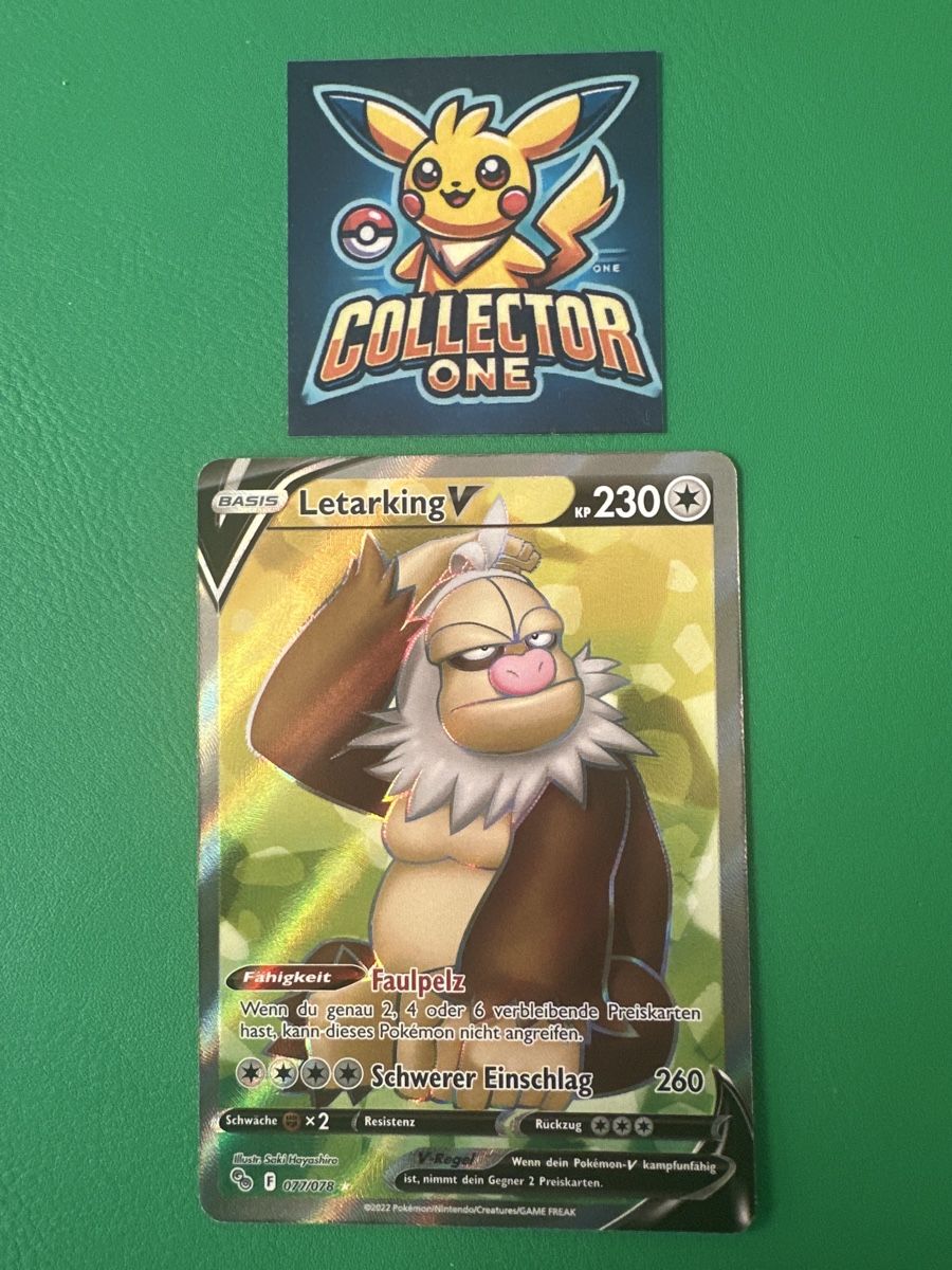 Pokémon Carte collezionabili: Pokemon Letarking V Deutsch 2022 – Nuovo (secondo la descrizione) da Lommiswil venduto da CollectorOne
