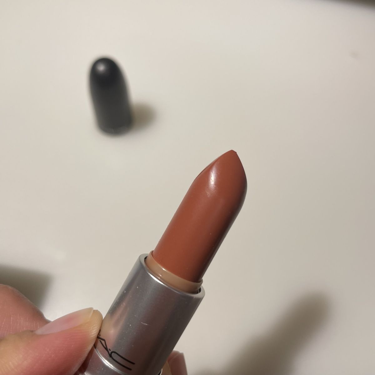 Make-up: Mac Satin Lipstick, Lippenstigt, Farbe Mocha – Nuovo e nell'imballaggio originale da Bellach venduto da Lapislazuli_blues 9