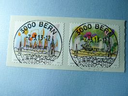 2013 Sondermarke Ernst Kreidolf ET Voll. 1462-1463 Ort