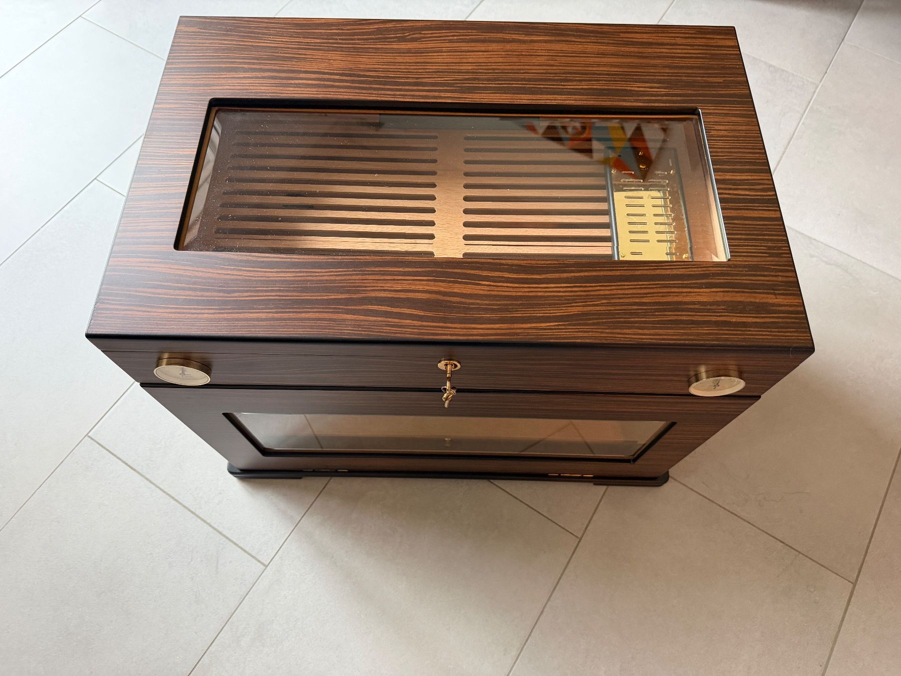Adorini Humidor per sigari: Humidor Adorini Aficionado Deluxe - Versand möglich! – Usato da Hochfelden venduto da ksky79 5