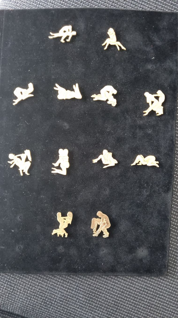 Spille & Fermagli: Erotik Zodiac Pins, 12 Stück – Usato da Cugnasco venduto da FuoriTutto