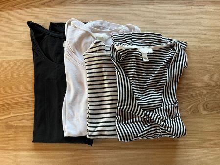 Umstands-Longshirts Gr. S, 4 Stück