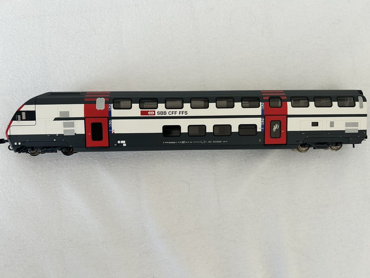 Roco Modellini di ferrovie: H0 Roco sbb ic 2000 dc Steuerwagen 45464 – Usato da Meilen venduto da tuebli 2
