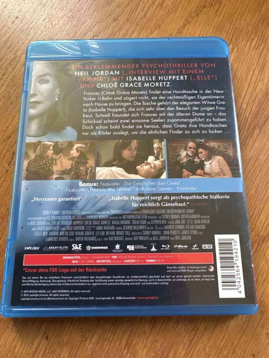 Tutti i DVDs: Greta Bluray – Usato da Benken ZH venduto da Audi-erich 1