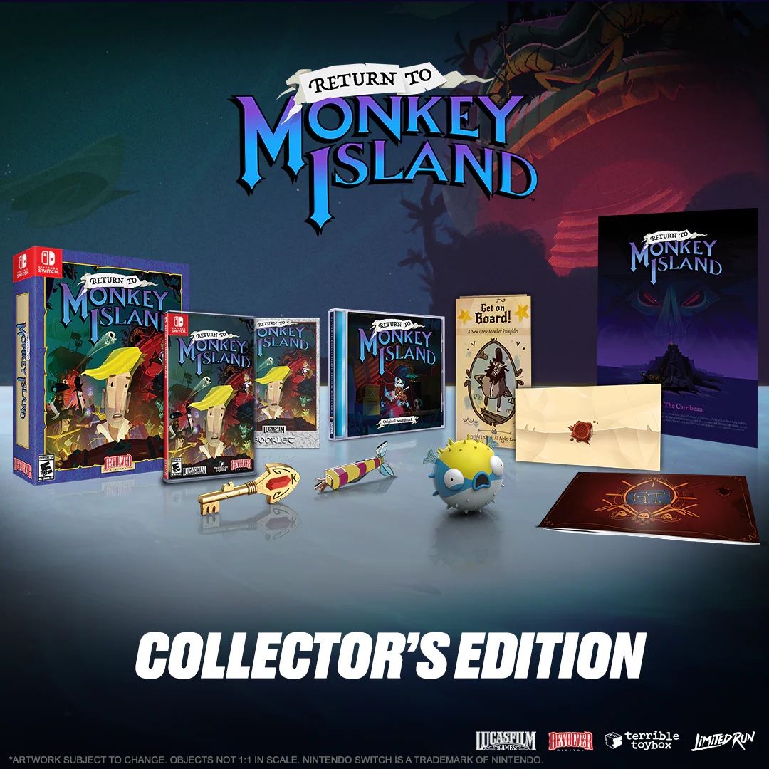 Nintendo Spiele: Return to MONKEY ISLAND - collector edition Switch Nintendo – Neu (gemäss Beschreibung) aus Zürich von Collecting-World 2